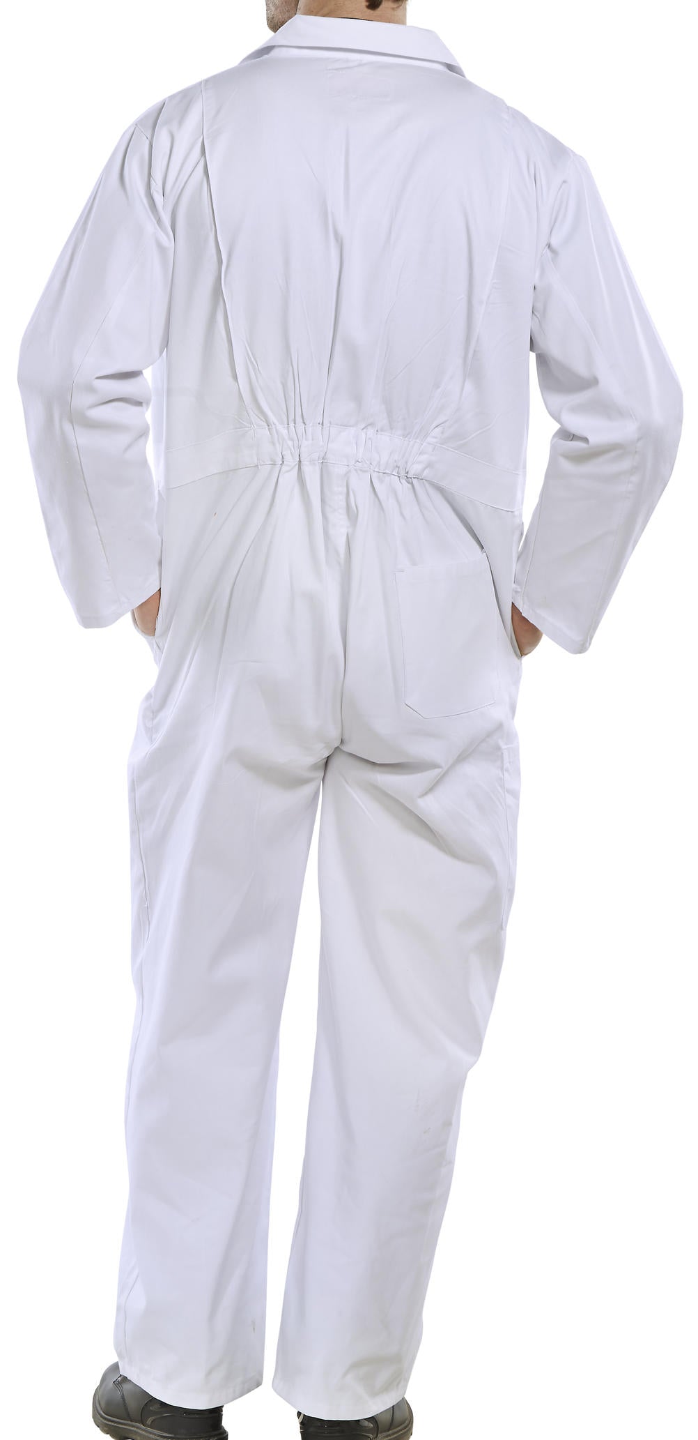Beeswift Workwear White Boilersuit Size 42 - NWT FM SOLUTIONS - YOUR CATERING WHOLESALER