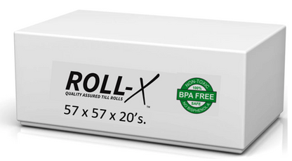 Roll-X Thermal Till Rolls BPA Free (57mm x 57mm) 20's - NWT FM SOLUTIONS - YOUR CATERING WHOLESALER