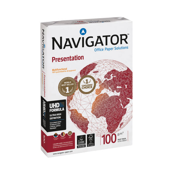 Navigator A4 100gsm White Presentation Paper (500 Sheet)