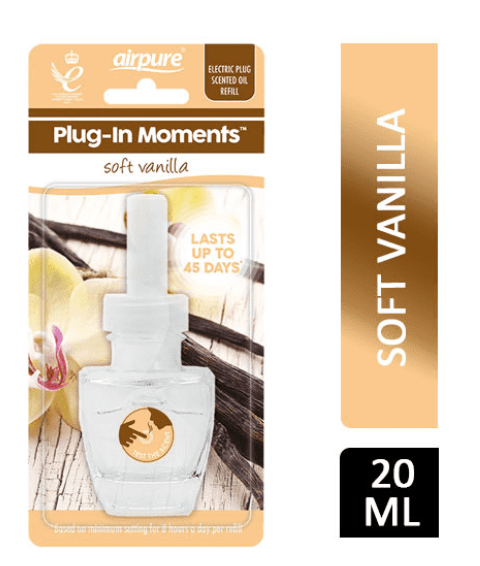 Airpure Plug In Moments Soft Vanilla Refill - NWT FM SOLUTIONS - YOUR CATERING WHOLESALER