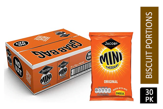 Mini Cheddars Pack 30's - NWT FM SOLUTIONS - YOUR CATERING WHOLESALER