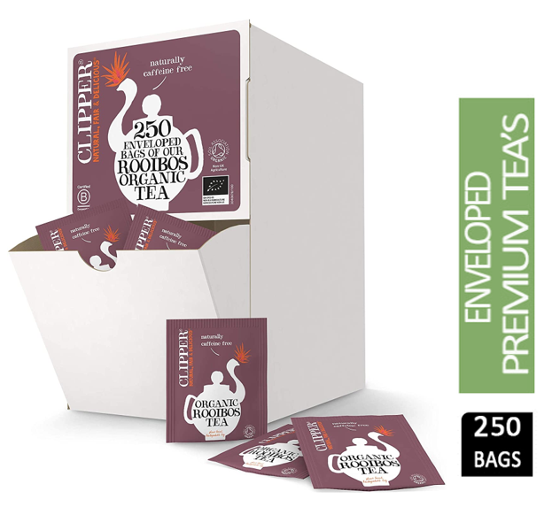Clipper Organic Infusion Redbush 250 Envelopes - NWT FM SOLUTIONS - YOUR CATERING WHOLESALER