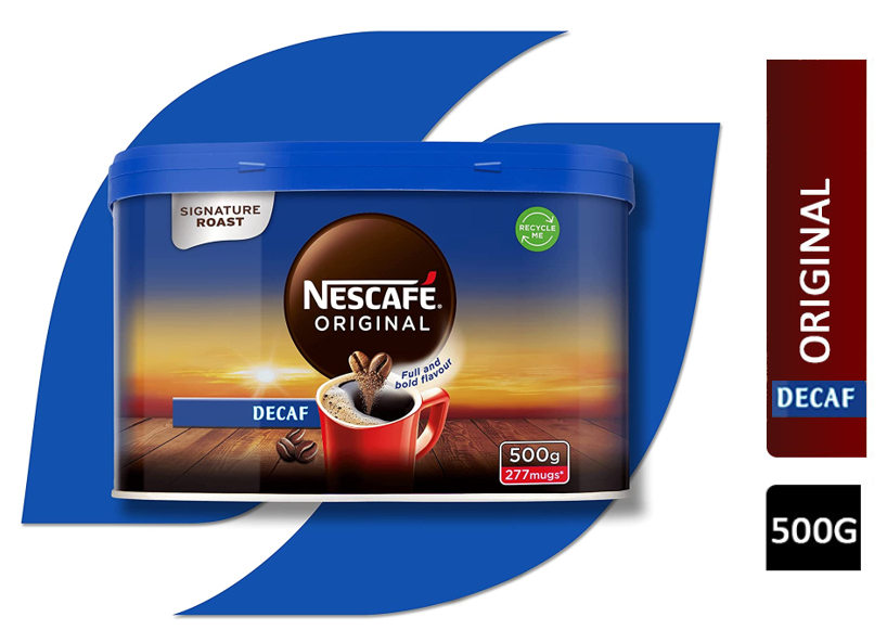 Nescafe Original Decaf Granules 500g - NWT FM SOLUTIONS - YOUR CATERING WHOLESALER