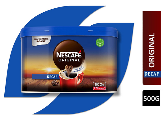 Nescafe Original Decaf Granules 500g - NWT FM SOLUTIONS - YOUR CATERING WHOLESALER