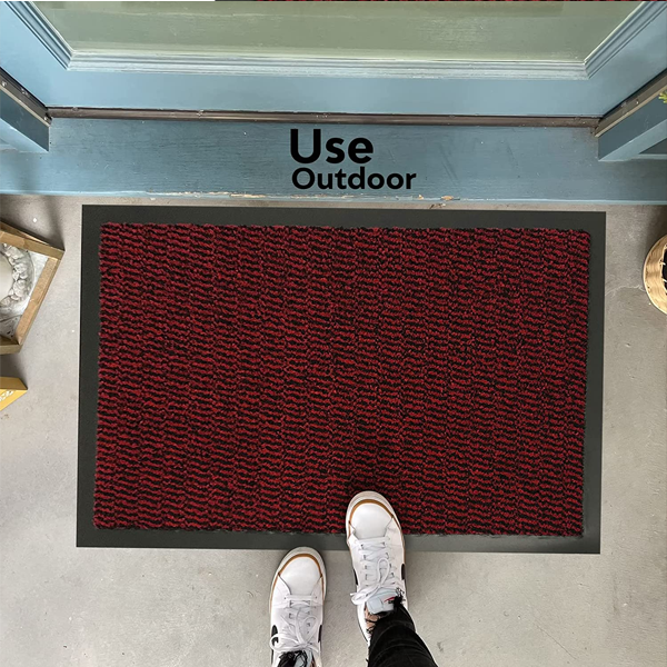 Fixtures Barrier Floor Mat 80cm x 160cm Red