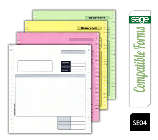 Sage (SAGSC04) Invoice/Delivery Note Pack 500's - NWT FM SOLUTIONS - YOUR CATERING WHOLESALER