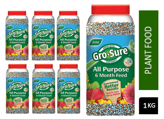 Westland Gro-Sure Slow Release 6 Month Plant food 1kg - NWT FM SOLUTIONS - YOUR CATERING WHOLESALER