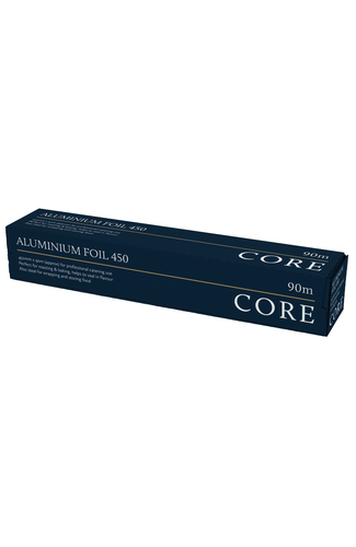 Core Professional Aluminium Catering Foil Cutterboxes 450mmx75mx10mu