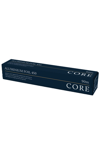 Core Professional Aluminium Catering Foil Cutterboxes 450mmx90mx10mu