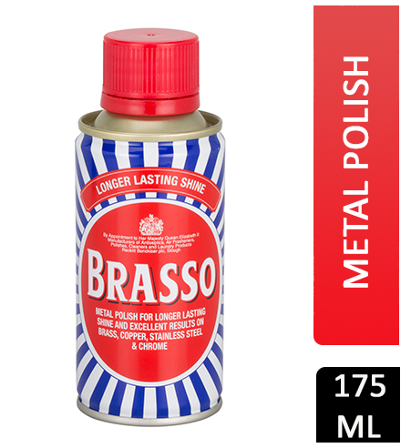 Brasso Polish Tin 175ml  - NWT FM SOLUTIONS - YOUR CATERING WHOLESALER