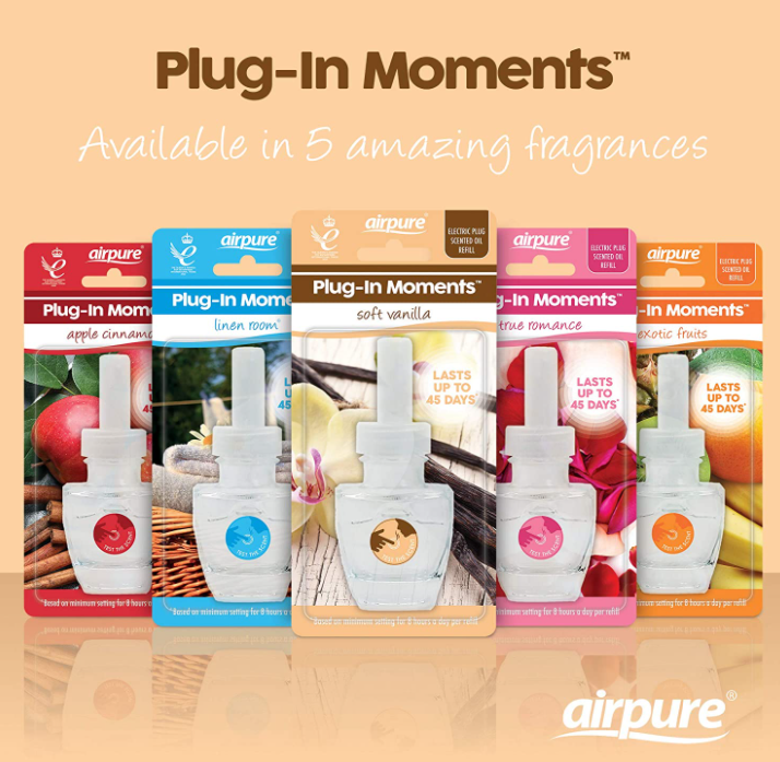Airpure Plug In Moments Sweet Romance Refill