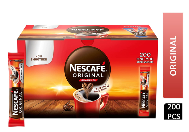 Nescafe Original Coffee Granule Sticks 200's