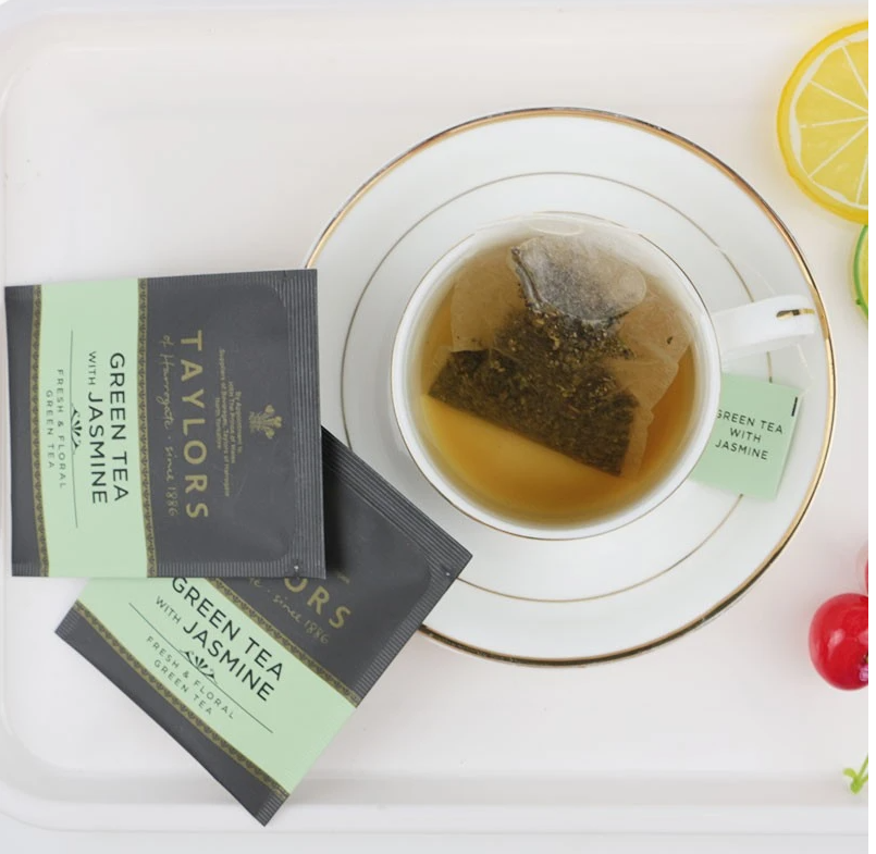 Taylors of Harrogate Green Tea with Jasmin Enveloped x 100's