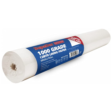 SupaDec Wallpaper Lining Paper1000 Grade - NWT FM SOLUTIONS - YOUR CATERING WHOLESALER