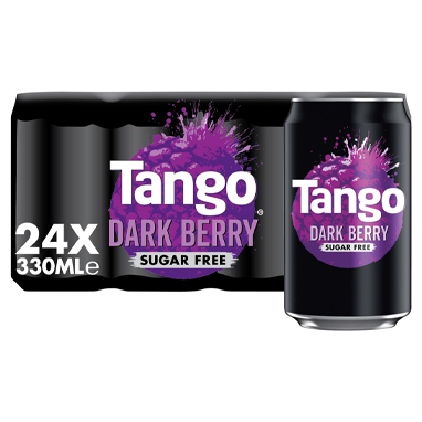 Tango Sugar Free Dark Berry 24x330ml - NWT FM SOLUTIONS - YOUR CATERING WHOLESALER