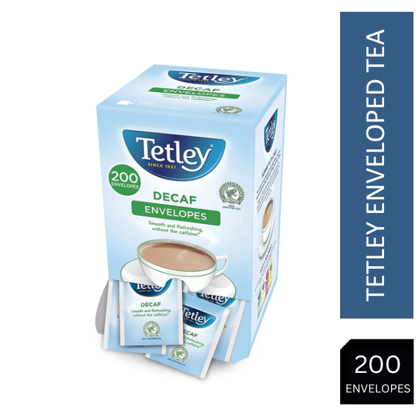 Tetley Decaf Envelopes 200's