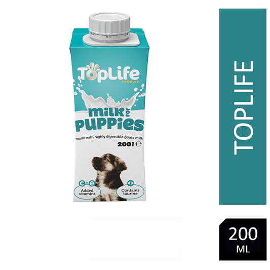 Toplife Formula Puppy Milk 200ml - NWT FM SOLUTIONS - YOUR CATERING WHOLESALER