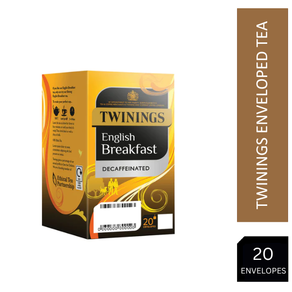 Twinings English Breakfast Decaf 20's - NWT FM SOLUTIONS - YOUR CATERING WHOLESALER