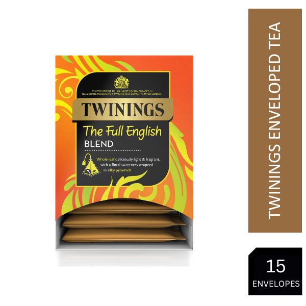 Twinings The Full English Pyramids 15's - NWT FM SOLUTIONS - YOUR CATERING WHOLESALER