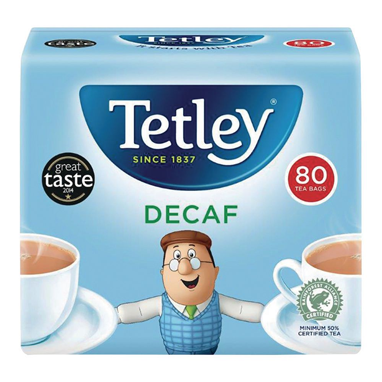 Tetley Decaf 80's