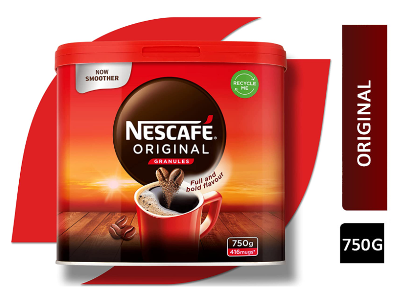 Nescafe Original Coffee Granules 750g - NWT FM SOLUTIONS - YOUR CATERING WHOLESALER