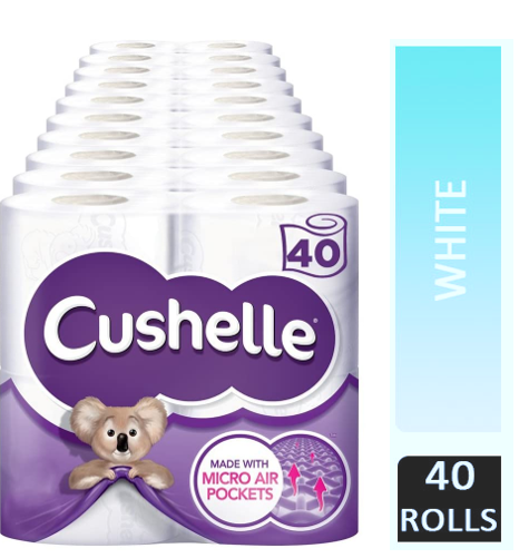Cushelle Original Toilet Roll 4 Pack - NWT FM SOLUTIONS - YOUR CATERING WHOLESALER