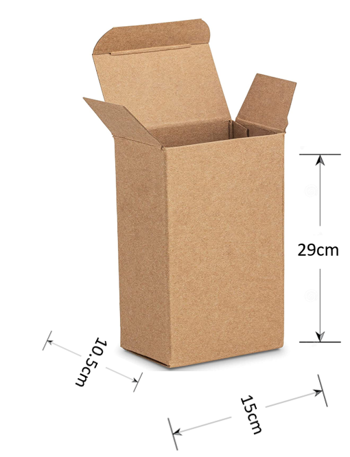 Belgravia Dye-Cut Postal Box 20 Pack (H29cm x L15cm x W10.5cm) - NWT FM SOLUTIONS - YOUR CATERING WHOLESALER