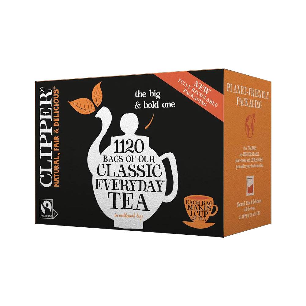 Clipper Fairtrade Everyday One Cup 1120 Tea bags