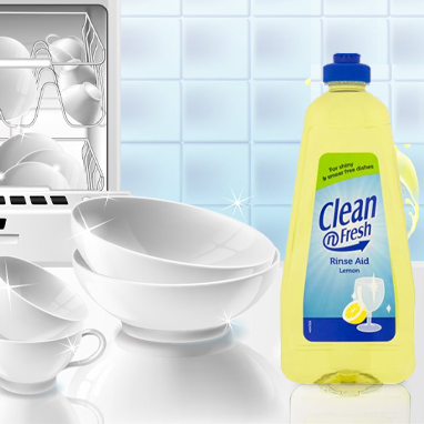 Clean And Fresh Rinse Aid Lemon 400ml