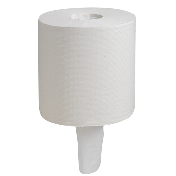 WypAll L10 Centrefeed Roll ESSENTIAL Wipers White 6's (7276)