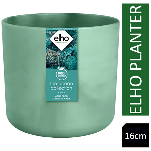 Elho PACIFIC GREEN Round Planter 16cm - NWT FM SOLUTIONS - YOUR CATERING WHOLESALER