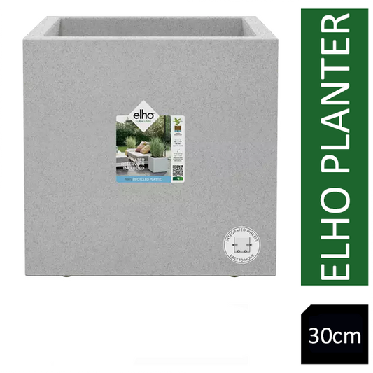 Elho Vivo Next LIVING CONCRETE Square Planter 60cm - NWT FM SOLUTIONS - YOUR CATERING WHOLESALER