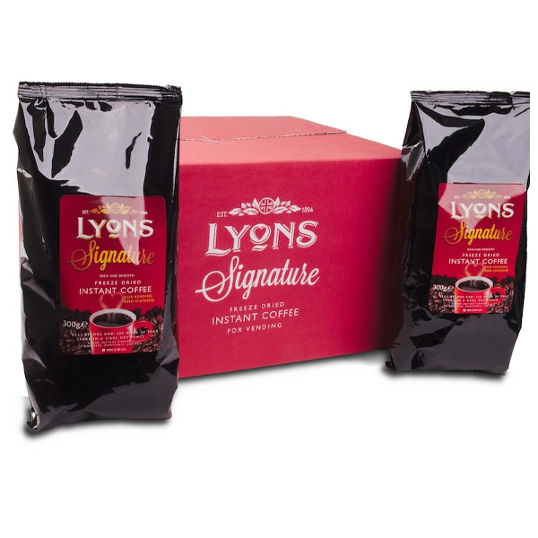 Lyons Signature Vending Coffee 300g - NWT FM SOLUTIONS - YOUR CATERING WHOLESALER