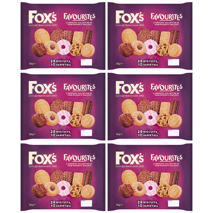 Fox's Favourites Assortment Pack 6's