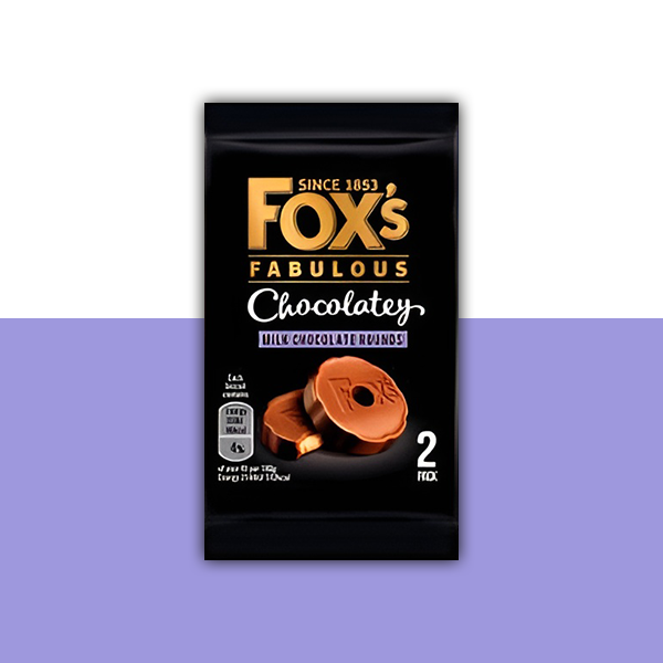 Fox's Chocolatey Milk Chocolate Rounds 48's