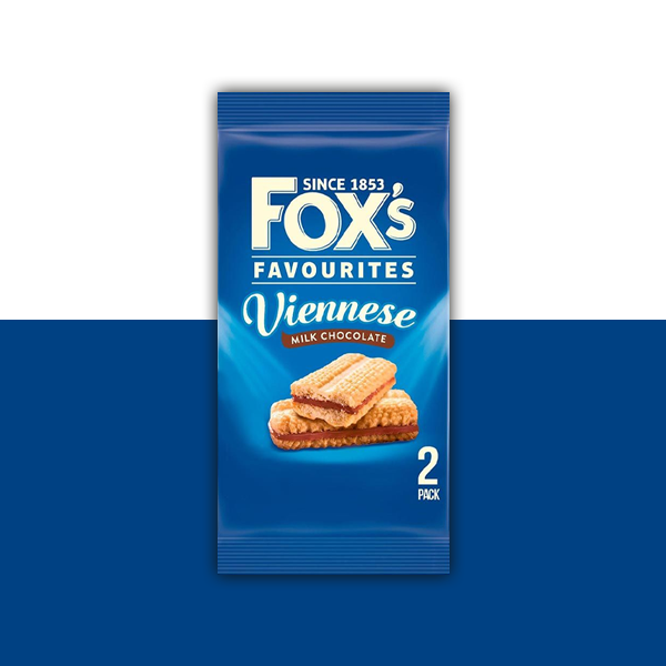 Fox's Viennese Milk Chocolate Sandwich Twinpack 48's