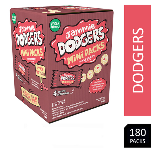 Mini Jammie Dodgers 180's Multi Packs - NWT FM SOLUTIONS - YOUR CATERING WHOLESALER