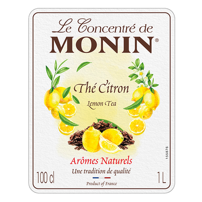 Monin Lemon Tea Syrup 1 Litre