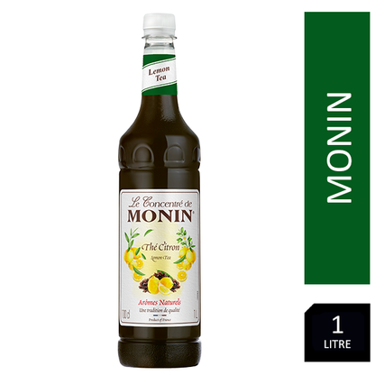 Monin Lemon Tea Syrup 1 Litre - NWT FM SOLUTIONS - YOUR CATERING WHOLESALER