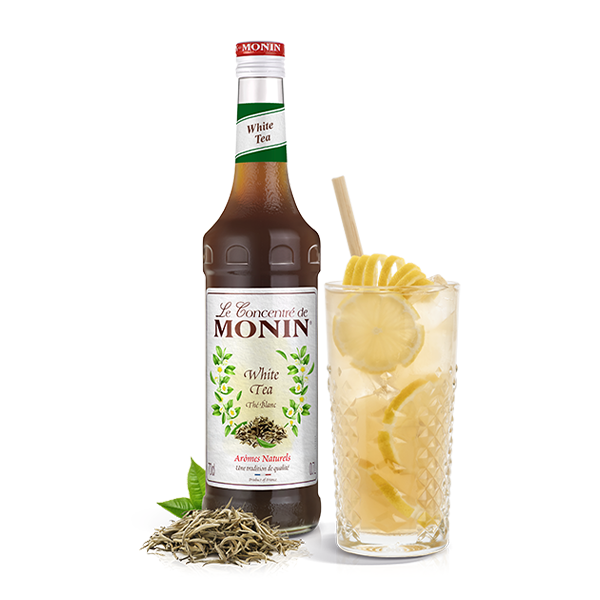 Monin White Tea Syrup 700ml (Glass)