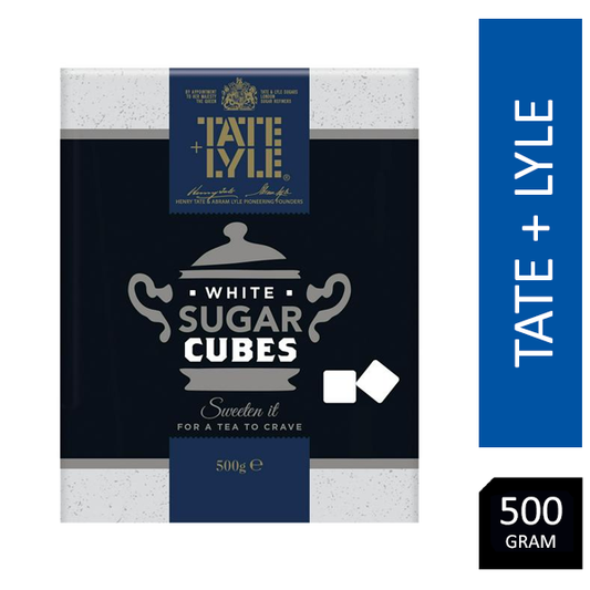 Tate & Lyle Fairtrade White Sugar Cubes 500g - NWT FM SOLUTIONS - YOUR CATERING WHOLESALER