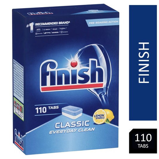 Finish Clasic Lemon Dishwasher Tablets 110's
