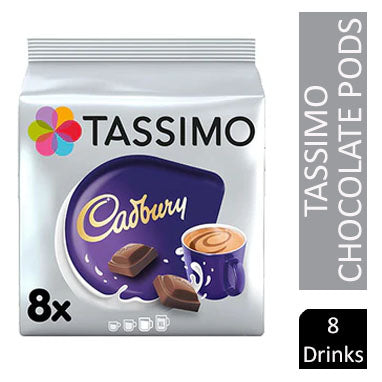Tassimo Cadbury Chocolate Pods 16's (8 Drinks) - NWT FM SOLUTIONS - YOUR CATERING WHOLESALER