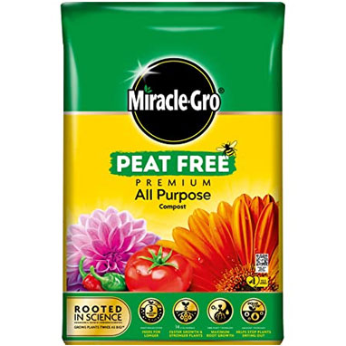 Miracle-Gro All Purpose Peat Free 40 Litre - NWT FM SOLUTIONS - YOUR CATERING WHOLESALER