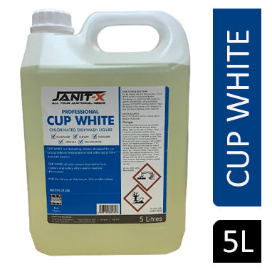 Janit-X Professional Cup White 5 Litre - NWT FM SOLUTIONS - YOUR CATERING WHOLESALER