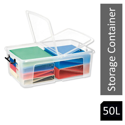Strata Smart Box Clip-On Folding Lid 50 Litre - NWT FM SOLUTIONS - YOUR CATERING WHOLESALER