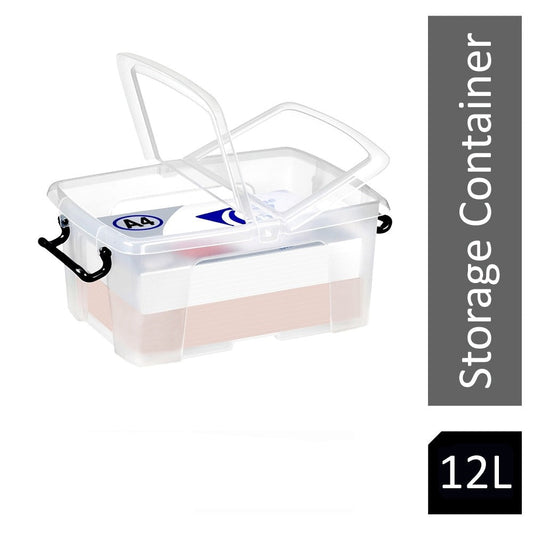 Strata Smart Box Clip-On Folding Lid 12 Litre - NWT FM SOLUTIONS - YOUR CATERING WHOLESALER