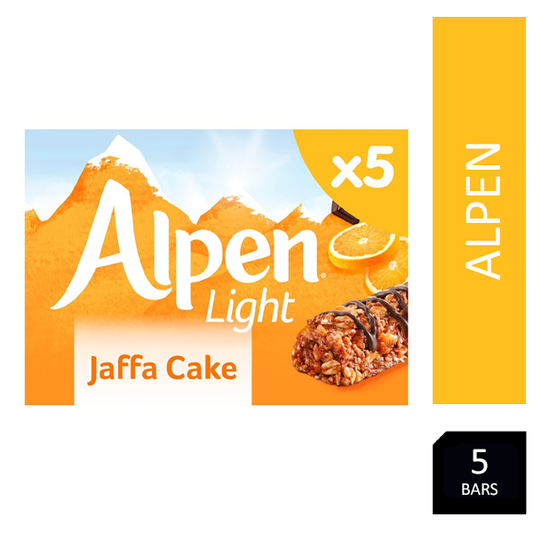 Alpen Light Jaffa Cake 5 Pack - NWT FM SOLUTIONS - YOUR CATERING WHOLESALER