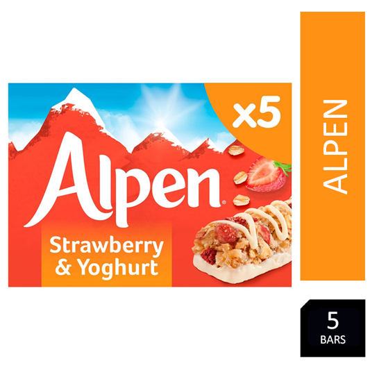 Alpen Strawberry & Yogurt 5 Pack - NWT FM SOLUTIONS - YOUR CATERING WHOLESALER