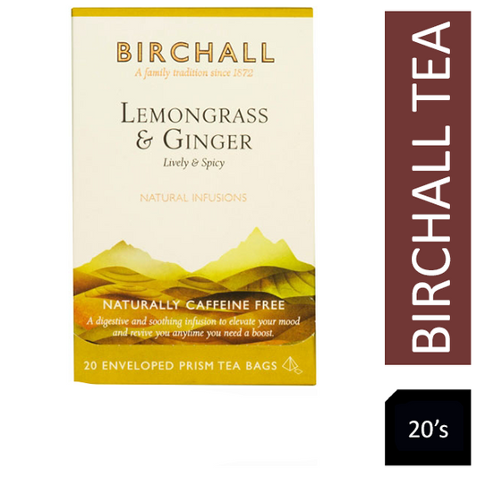 Birchall Lemongrass & Ginger Prism Envelopes 20's - NWT FM SOLUTIONS - YOUR CATERING WHOLESALER